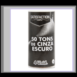BOLINHA 50 TONS DE CINZA ESCURO - 04 UNIDADES / SATISFACTION.                                                                       LIBYSEXSHOP